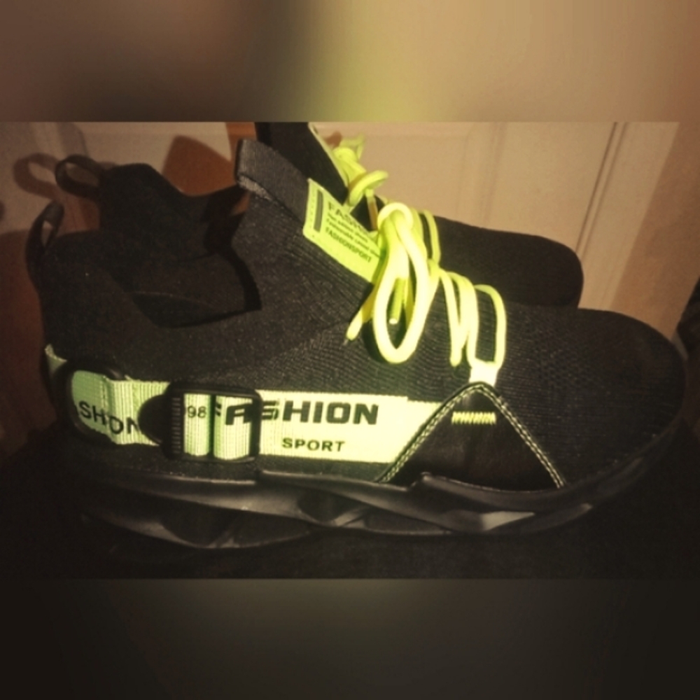 Neon Sport Shoes Size 9